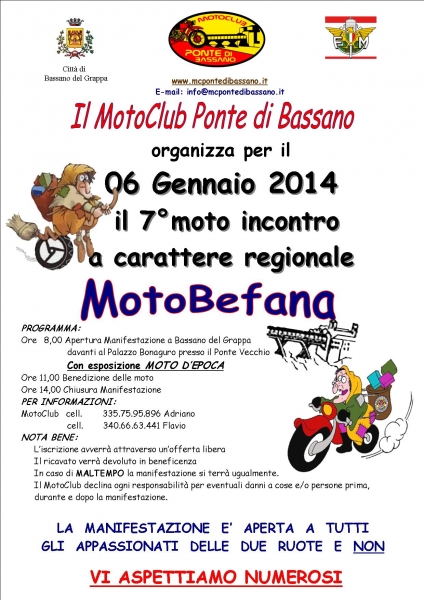 7° Edizione MotoBefana 2014